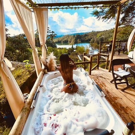 Levit Glamping - Hotel Guatape Penol (Adults Only) Eksteriør bilde