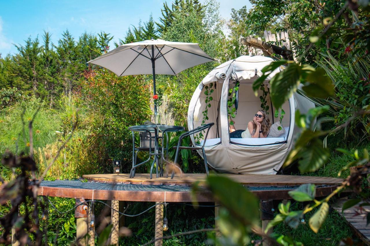 Levit Glamping - Hotel Guatape Penol (Adults Only) Eksteriør bilde