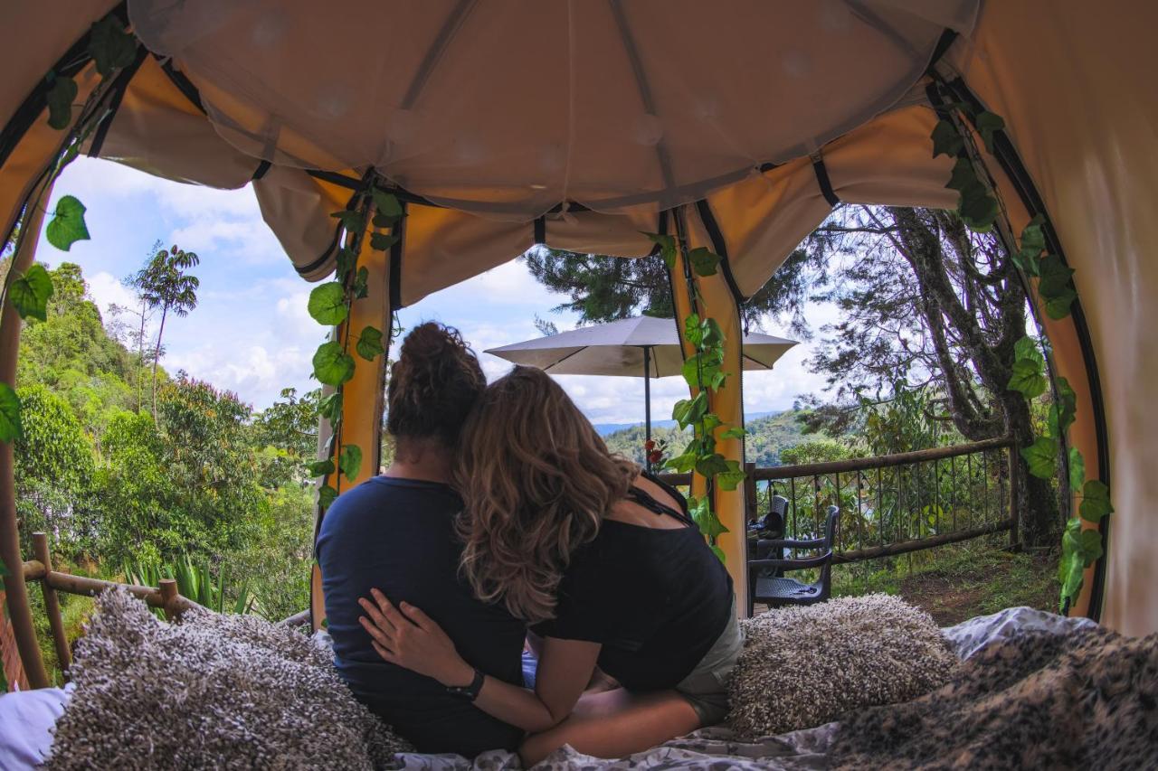 Levit Glamping - Hotel Guatape Penol (Adults Only) Eksteriør bilde
