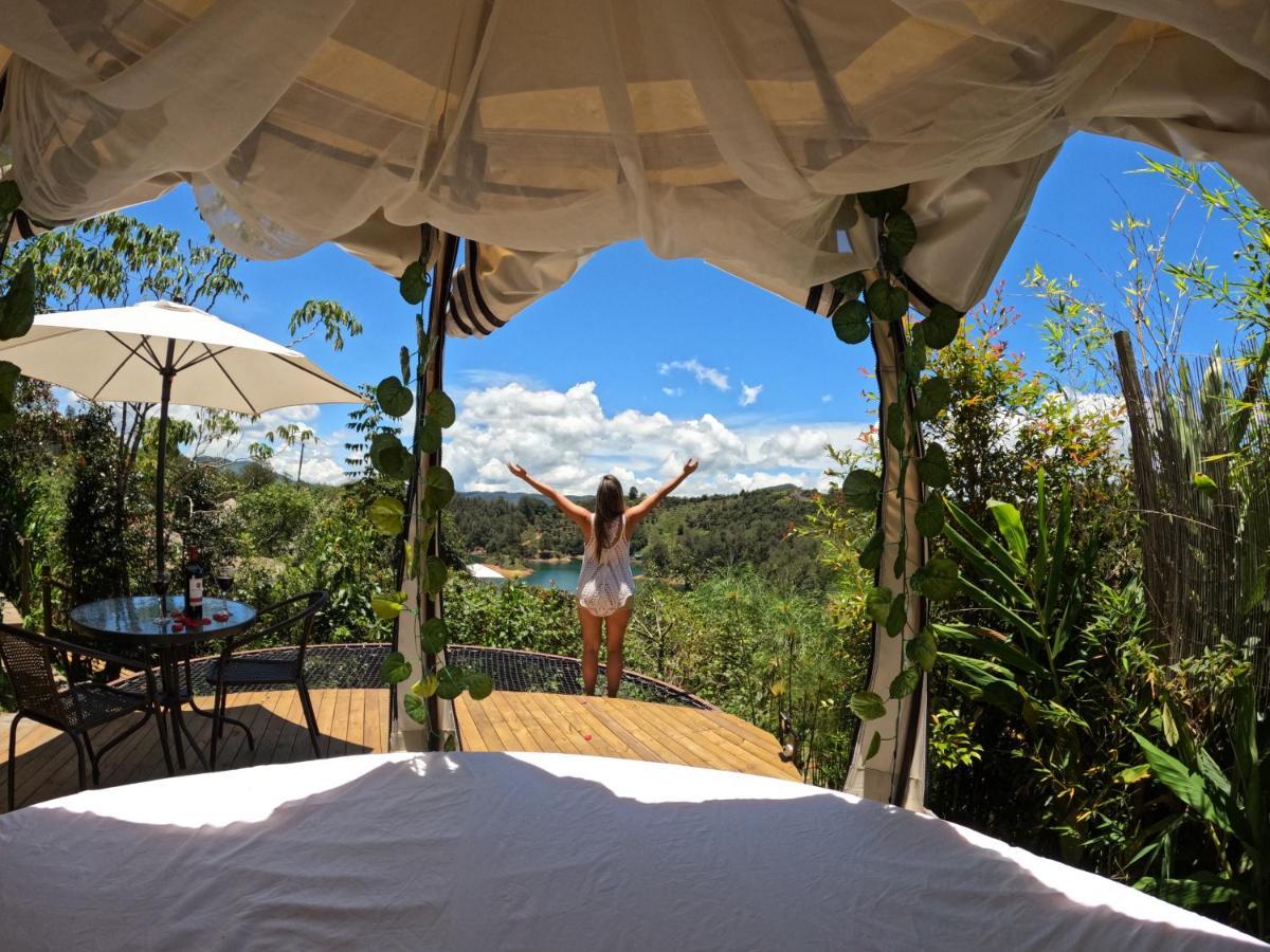 Levit Glamping - Hotel Guatape Penol (Adults Only) Eksteriør bilde