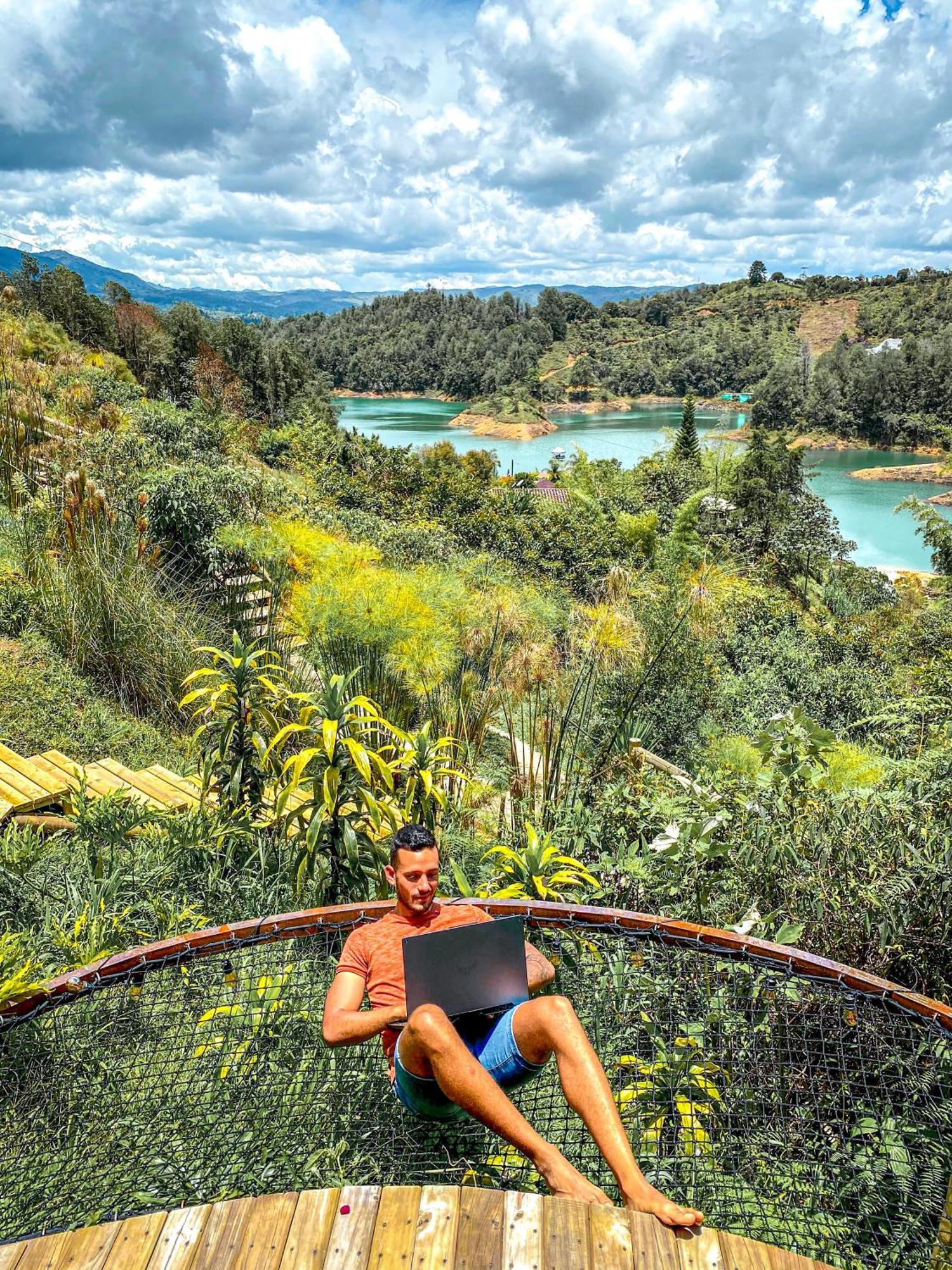 Levit Glamping - Hotel Guatape Penol (Adults Only) Eksteriør bilde