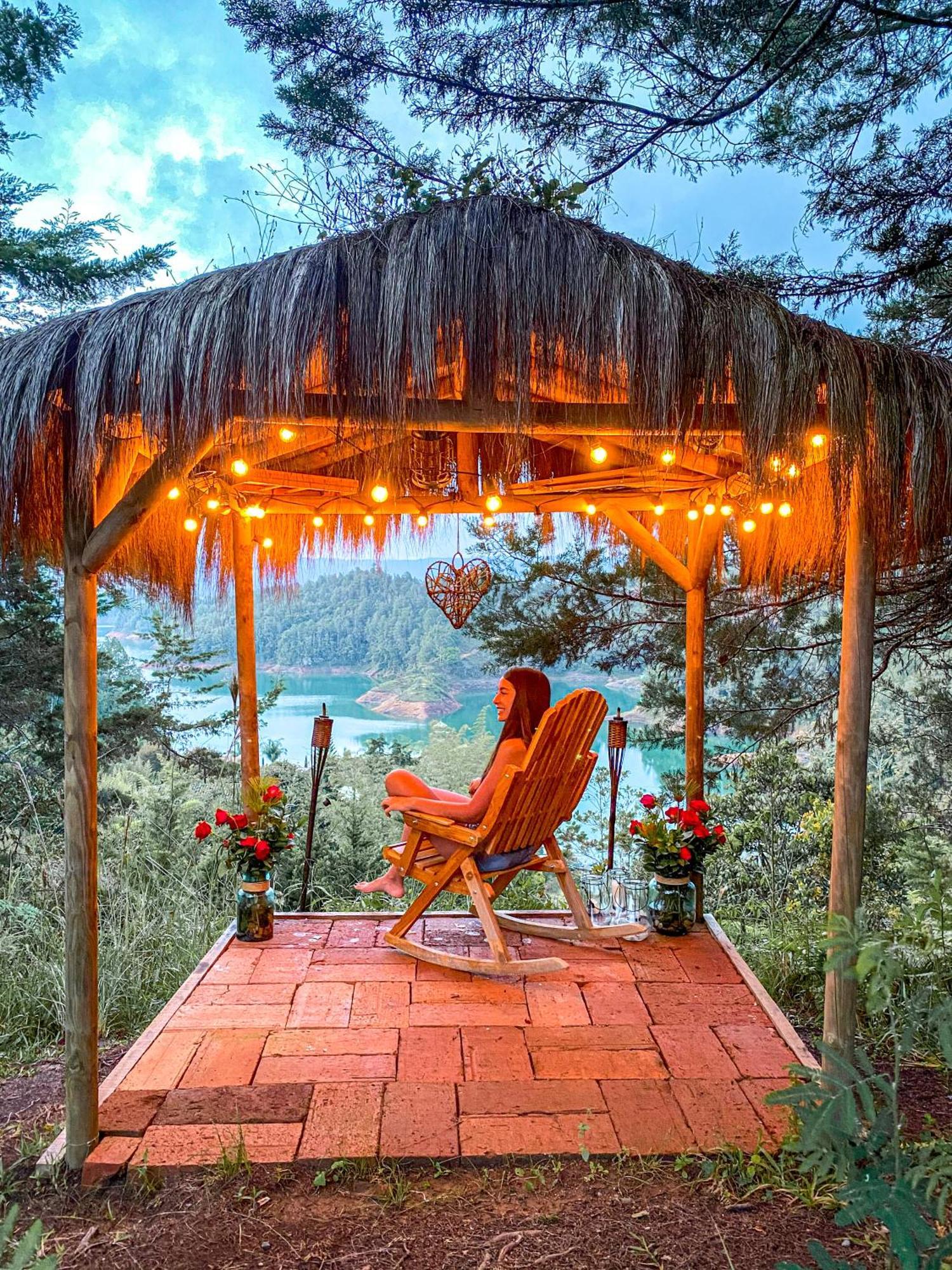 Levit Glamping - Hotel Guatape Penol (Adults Only) Eksteriør bilde